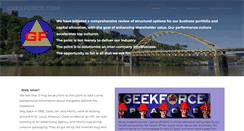 Desktop Screenshot of geekforce.com